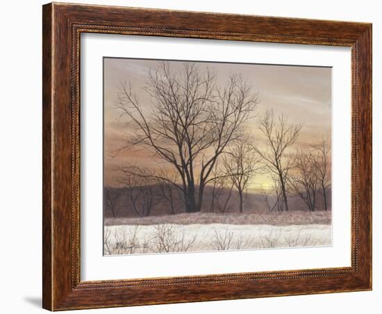 Silent Sunset-David Knowlton-Framed Giclee Print