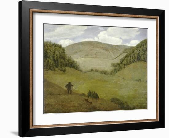 Silent Valley. Stilles tal. 1882-Hans Thoma-Framed Giclee Print
