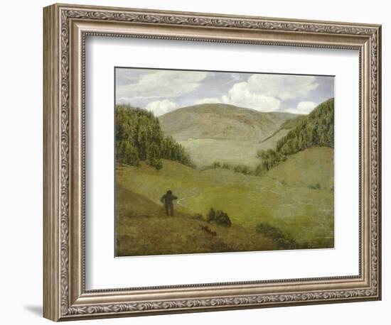 Silent Valley. Stilles tal. 1882-Hans Thoma-Framed Giclee Print