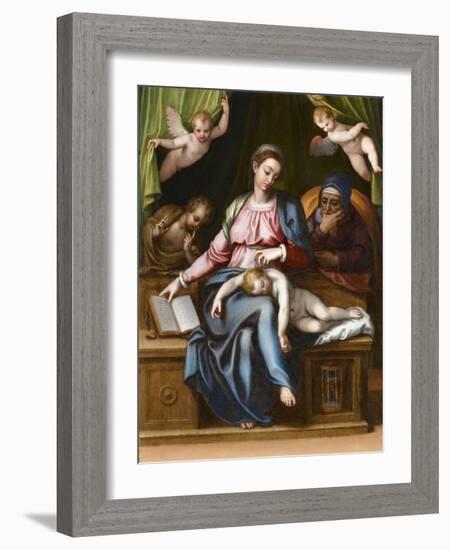 Silentium (Copy after Michaelangelo Buonarotti), 1590 (Oil on Canvas)-Lavinia Fontana-Framed Giclee Print