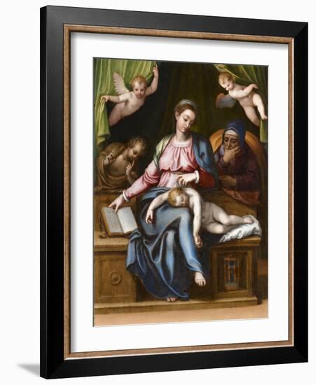 Silentium (Copy after Michaelangelo Buonarotti), 1590 (Oil on Canvas)-Lavinia Fontana-Framed Giclee Print