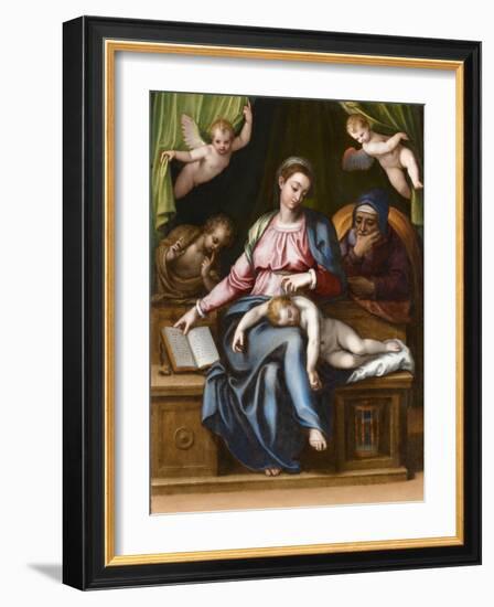 Silentium (Copy after Michaelangelo Buonarotti), 1590 (Oil on Canvas)-Lavinia Fontana-Framed Giclee Print