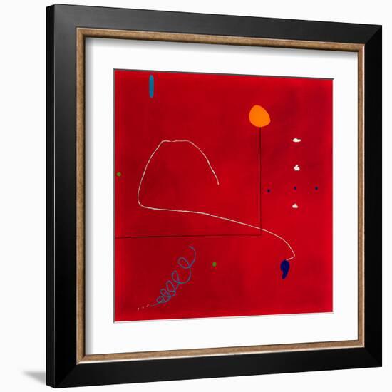 Silentium-Hyunah Kim-Framed Art Print