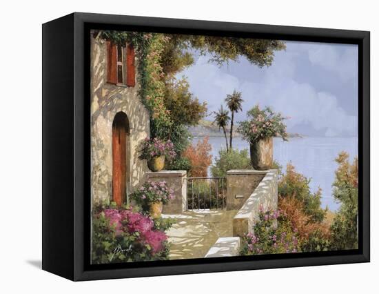 Silenzio-Guido Borelli-Framed Premier Image Canvas