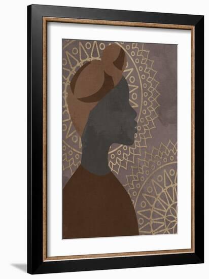 Silhouette 1-Kimberly Allen-Framed Art Print