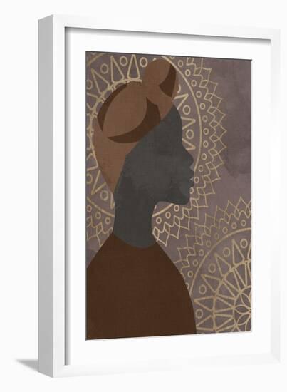 Silhouette 1-Kimberly Allen-Framed Art Print