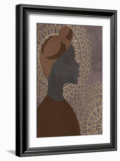 Silhouette 1-Kimberly Allen-Framed Art Print