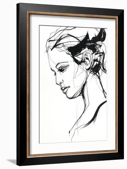 Silhouette 2-Design Fabrikken-Framed Premium Giclee Print