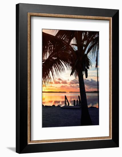 Silhouette at Sunset - Florida-Philippe Hugonnard-Framed Photographic Print