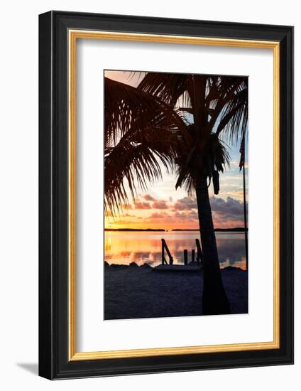 Silhouette at Sunset - Florida-Philippe Hugonnard-Framed Photographic Print