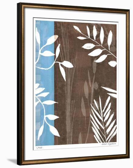 Silhouette Botanical I-Gayle Kabaker-Framed Giclee Print