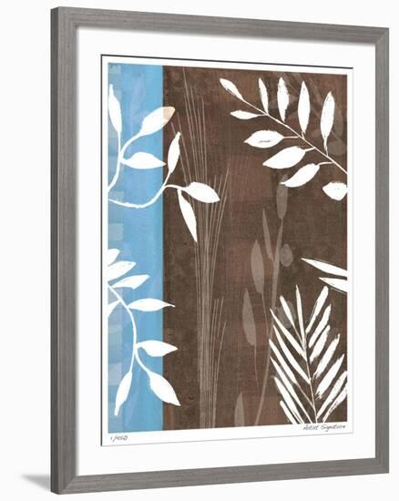 Silhouette Botanical I-Gayle Kabaker-Framed Giclee Print