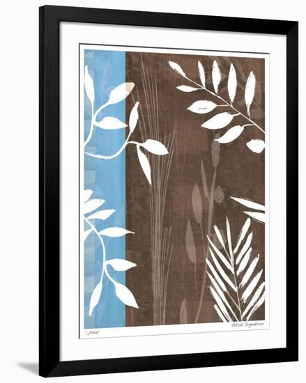 Silhouette Botanical I-Gayle Kabaker-Framed Giclee Print