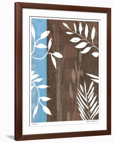 Silhouette Botanical I-Gayle Kabaker-Framed Giclee Print