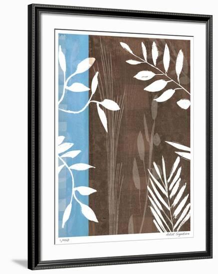 Silhouette Botanical I-Gayle Kabaker-Framed Giclee Print