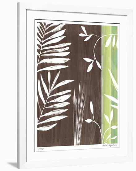 Silhouette Botanical II-Gayle Kabaker-Framed Giclee Print