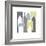 Silhouette, Chartreuse-Denise Duplock-Framed Giclee Print