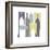 Silhouette, Chartreuse-Denise Duplock-Framed Giclee Print