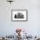 Silhouette - Children and Birds-null-Framed Giclee Print displayed on a wall