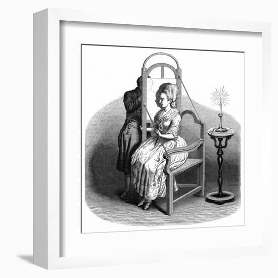 Silhouette Device-null-Framed Art Print