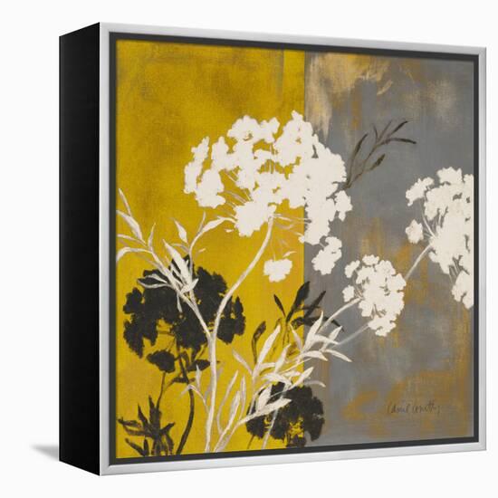 Silhouette Flowers I-Lanie Loreth-Framed Stretched Canvas