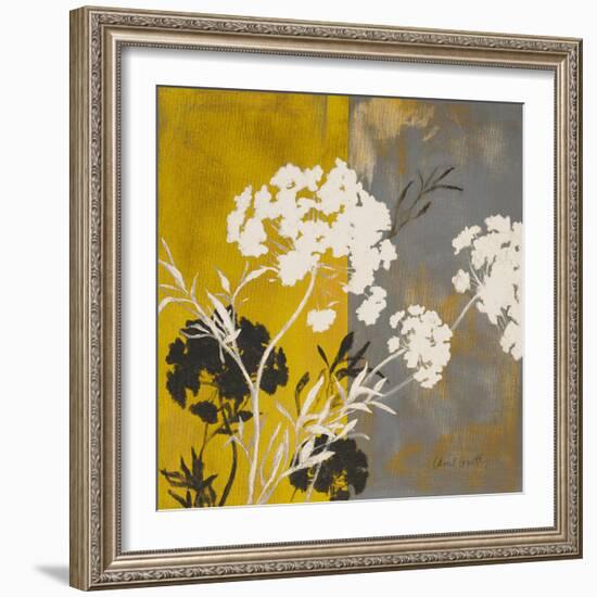 Silhouette Flowers I-Lanie Loreth-Framed Art Print