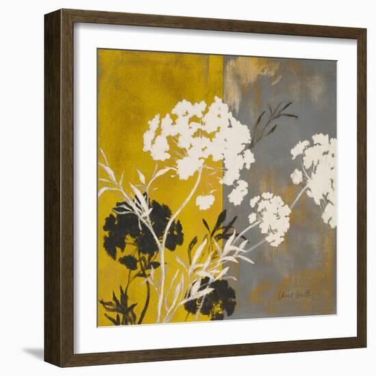 Silhouette Flowers I-Lanie Loreth-Framed Art Print