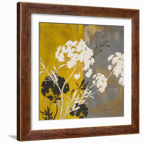 Silhouette Flowers I-Lanie Loreth-Framed Art Print