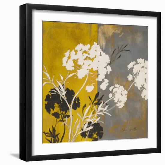 Silhouette Flowers I-Lanie Loreth-Framed Art Print