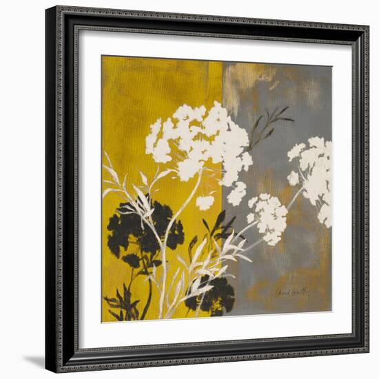 Silhouette Flowers I-Lanie Loreth-Framed Art Print