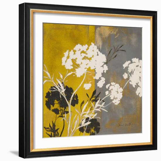 Silhouette Flowers I-Lanie Loreth-Framed Art Print