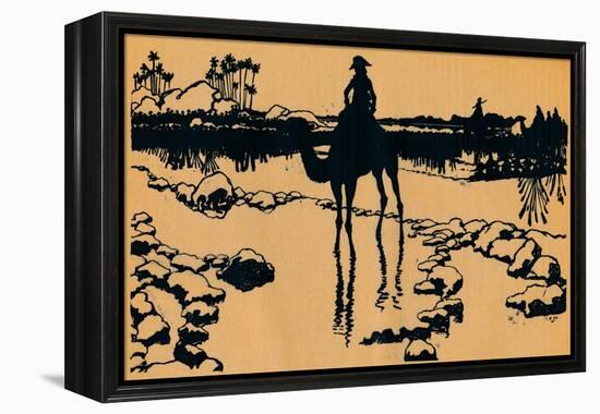 Silhouette for Ombres Chinoisses from Lepopee, 1898-Caran D'Ache-Framed Premier Image Canvas