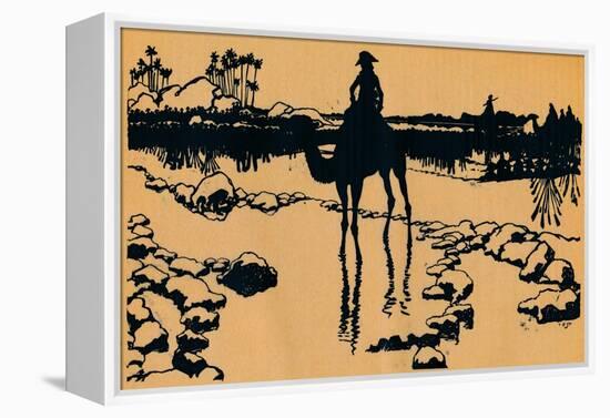 Silhouette for Ombres Chinoisses from Lepopee, 1898-Caran D'Ache-Framed Premier Image Canvas