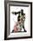 "Silhouette Maker", September 24,1927-Norman Rockwell-Framed Giclee Print