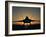 Silhouette of a F-22 Raptor-Stocktrek Images-Framed Photographic Print