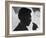 Silhouette of Actor/Comedian Bill Cosby with Cigar, Former Star of TV Series "I Spy"-John Loengard-Framed Premium Photographic Print