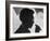 Silhouette of Actor/Comedian Bill Cosby with Cigar, Former Star of TV Series "I Spy"-John Loengard-Framed Premium Photographic Print