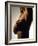 Silhouette of Female Nude-null-Framed Photographic Print