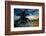 Silhouette of Palm Tree at Sunset-Philippe Hugonnard-Framed Photographic Print