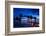 Silhouette of Palm Trees on the Beach, Laguna Beach, California, USA-null-Framed Photographic Print