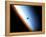 Silhouette of Space Shuttle Endeavour over Earth's Colorful Horizon-null-Framed Premier Image Canvas