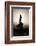 Silhouette of Statue of Robert the Bruce at Sunrise, Stirling Castle, Scotland, United Kingdom-Nick Servian-Framed Photographic Print