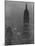 Silhouette of the Empire State Building and Other Buildings without Light During Wartime-Andreas Feininger-Mounted Photographic Print