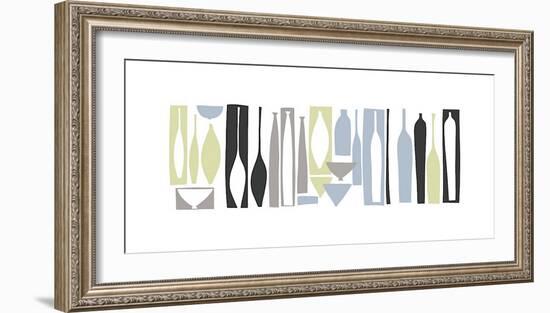 Silhouette, Porcelain-Denise Duplock-Framed Giclee Print