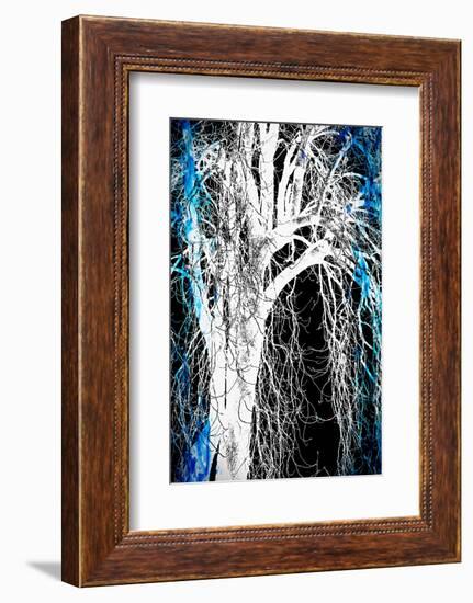 Silhouette with Blue-Ursula Abresch-Framed Photographic Print