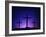 Silhouetted Crosses Against Star-Filled Sky-Chris Rogers-Framed Photographic Print