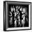 Silhouetted Figures-Rory Garforth-Framed Photographic Print