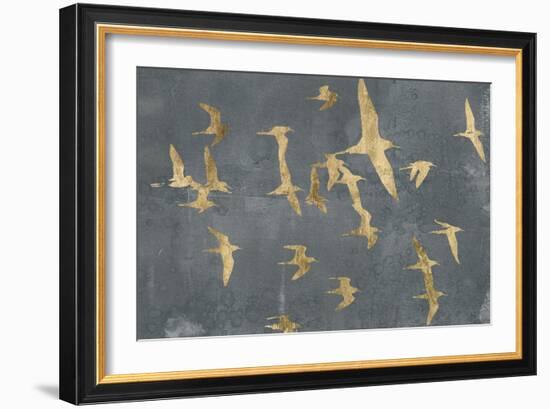 Silhouettes in Flight IV-Jennifer Goldberger-Framed Art Print