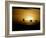 Silhouettes of Sandhill Cranes, Bosque Del Apache National Wildlife Reserve, New Mexico, USA-Arthur Morris-Framed Photographic Print