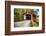 Silk Covered Bridge, Bennington, Vermont-George Oze-Framed Photographic Print